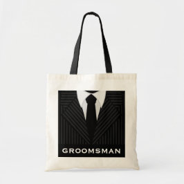 Tote Bag Groomsman Wedding Party Budget Bags mortes