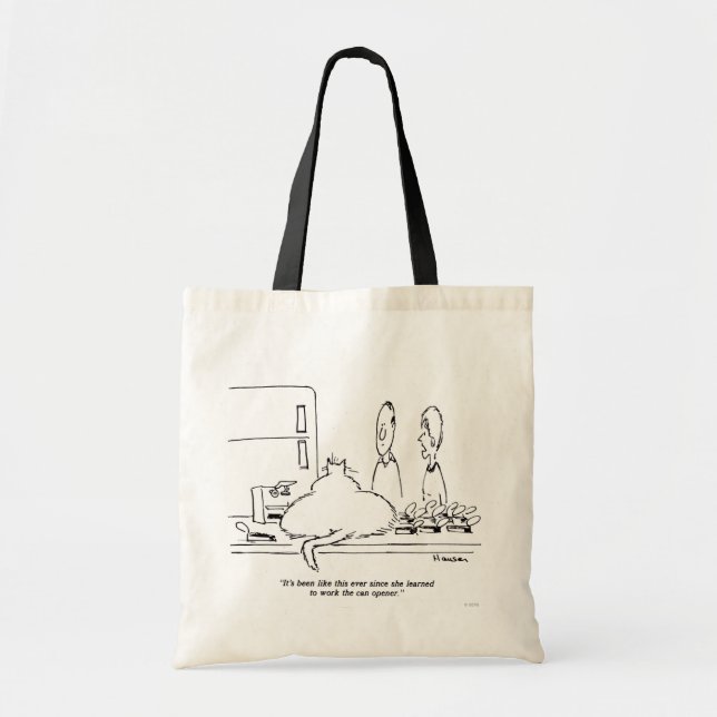 Tote Bag Gros chat (Devant)