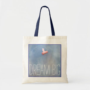 Tote Bag Gros rêve de cochon volant