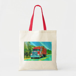 Tote Bag Gros Rig, Véhicule De Transport Lourd, Camion