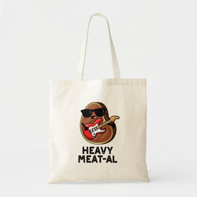 Tote Bag Grosse Viande - Fantaisie Viande Pun de Steak (Devant)