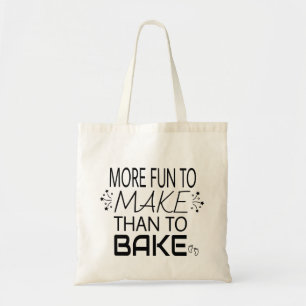 Tote Bag Grossesse Plus Amusante À Faire Que Cuire Humour