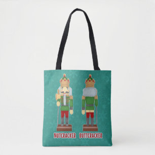 Tote Bag Grotte-noisette de Noël drôle Humour