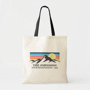 Tote Bag Groupe Camping familial sur mesure
