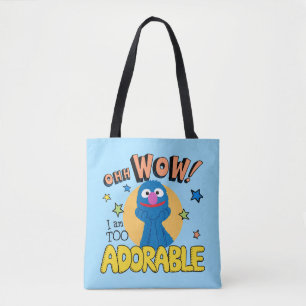 Tote Bag Grover Je Suis Trop Adorable