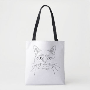 Tote Bag Grumky cat