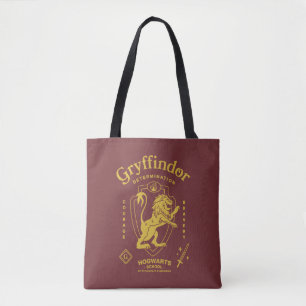 Tote Bag GRYFFINDOR™ Détermination Courage Bravoure Armoiri