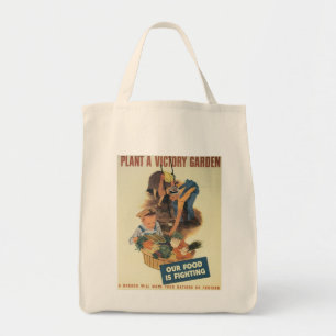 Tote Bag Guerre mondiale de jardin de victoire 2