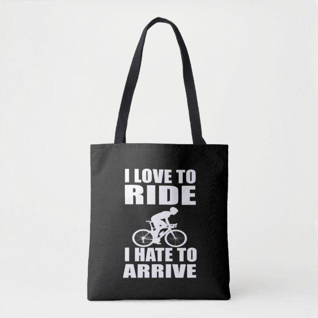 Tote Bag Guillemets motivants et amusants (Devant)