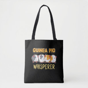 Tote Bag Guinée Cochon Guinée Cochon Whisperer mignonne Cav