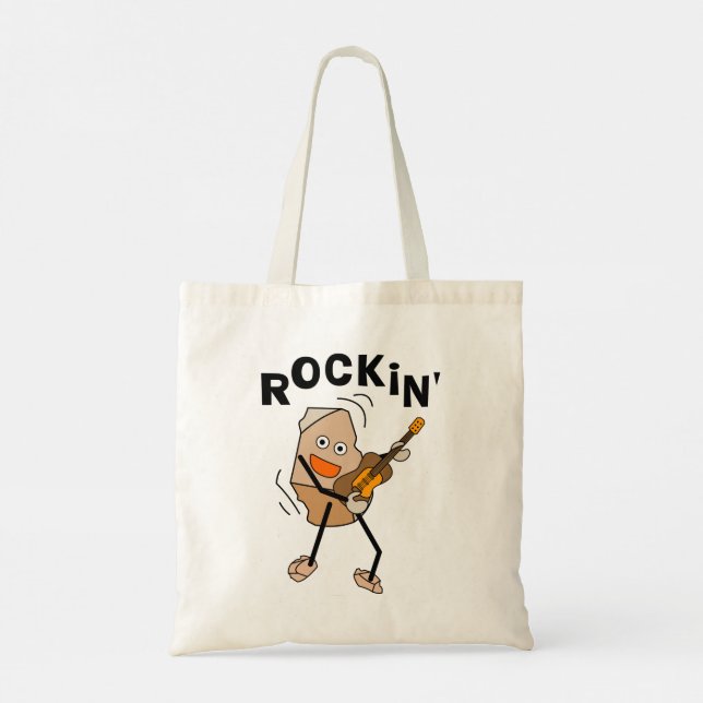 Tote Bag Guitare de Rockin (Dos)