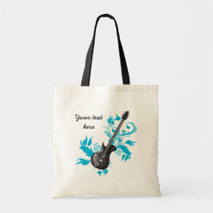 Tote Bag Guitare électrique sur produit personnalisé feuill