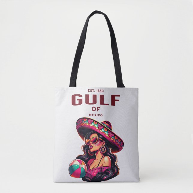 Tote Bag "Gulf Bliss: Coastal Beauty of the Gulf of Mexico" (Devant)