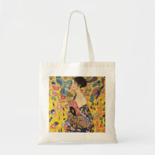 Tote Bag Gustav Klimt - Dame avec ventilateur