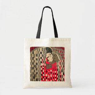 Tote Bag Gustav Klimt L'illusion optique Kiss x Bauhaus