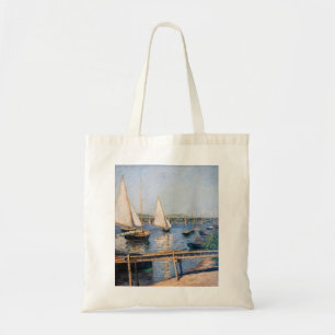 Tote Bag Gustave Caillebotte - Bateaux à voile à Argenteuil