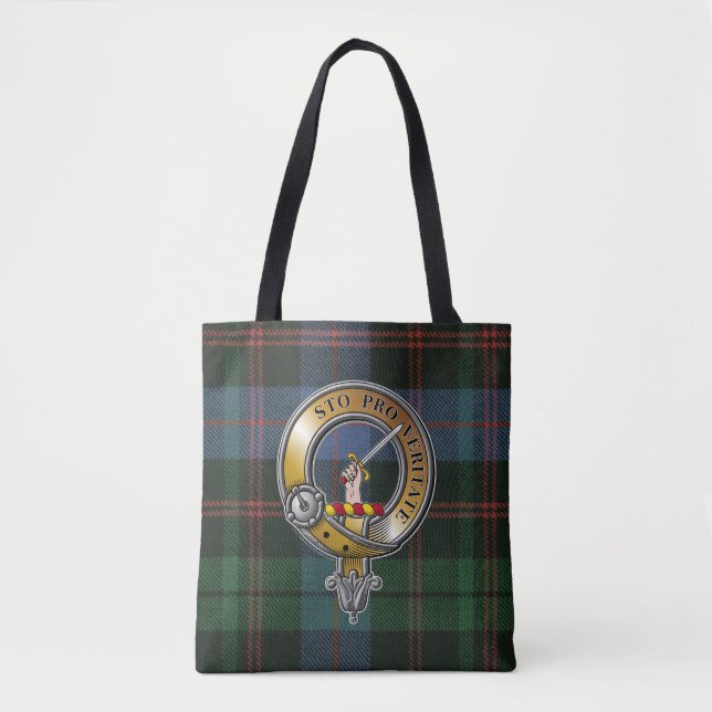 Tote Bag Guthrie Tartan & Badge (Devant)