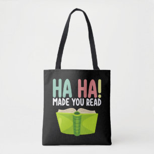 Tote Bag Ha Ha Vous A Fait Lire Enseignant Drôle