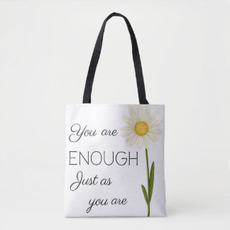 Tote Bag Habiliter le devis et la marguerite