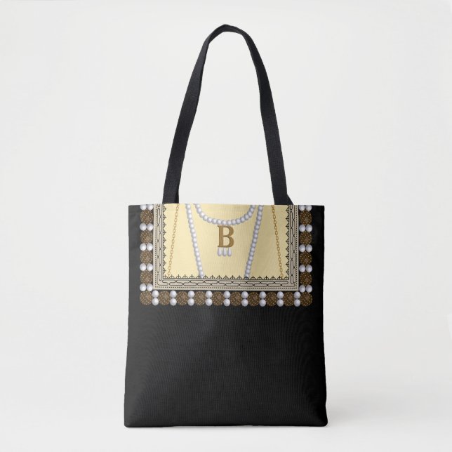 Tote Bag Habillement historique - Anne Boleyn (Devant)