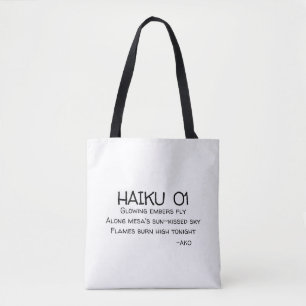 TOTE BAG HAIKU 01