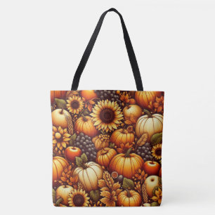Tote Bag Halloween/Automne/Automne/citrouille