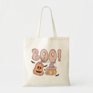 Tote Bag Halloween Boo