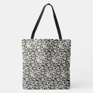 Tote Bag Halloween crânes