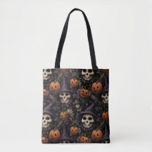 Halloween crânes citrouille