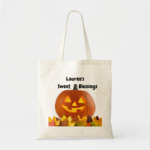 Tote Bag Halloween Custom Candy Fourre-tout