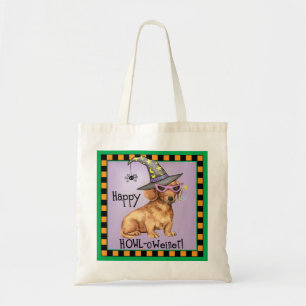 Tote Bag Halloween Dachshund