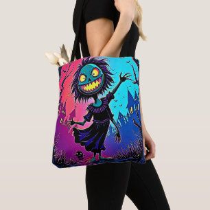 Tote Bag Halloween de nuit éffrayante conception créatrice