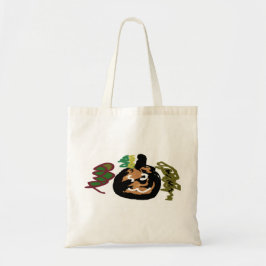 Tote Bag Halloween jack o 'lantercafé