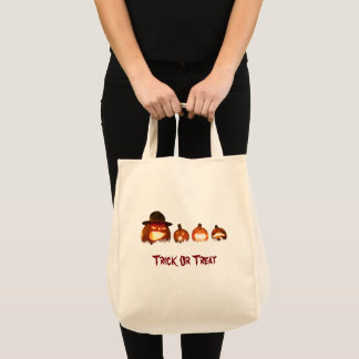 Tote Bag Halloween Jack-o'-lantern sculpté citrouilles Hall