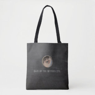 Tote Bag Halloween Macabre Déplaisant Witch Eye