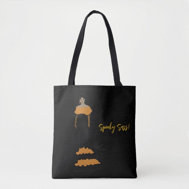 Tote Bag Halloween...Mais mode ! (Devant)