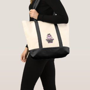 Tote Bag Halloween Mort à l'Intérieur Mais Toujours Mignon