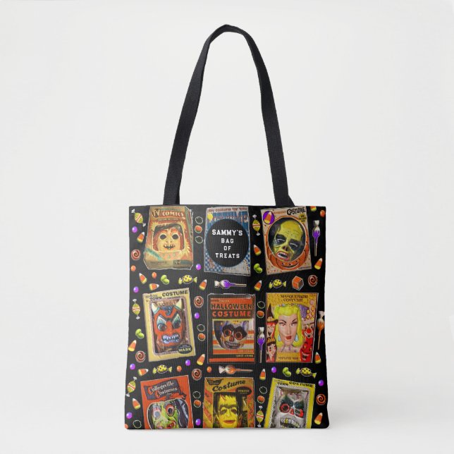 Tote Bag Halloween personnalisé (Devant)