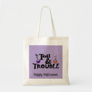 Tote Bag Halloween Personnalisé Whimsical Funny moderne vio