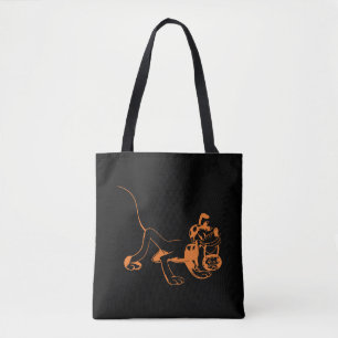Tote Bag Halloween Pluto Pirate drôle Halloween