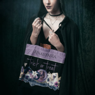Tote Bag Halloween réutilisable d'élégance de cuisine