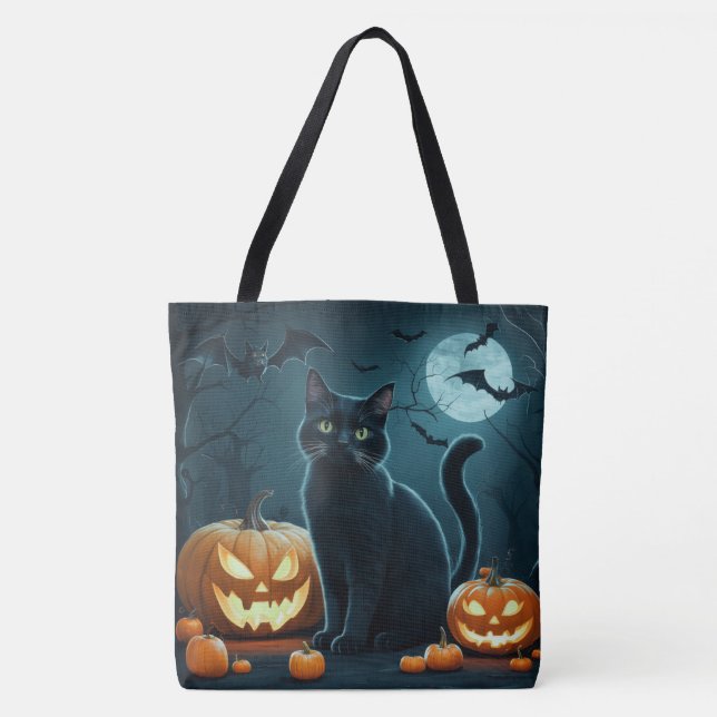 Tote Bag Halloween Seris 3 02 Tasche (Vorderseite)