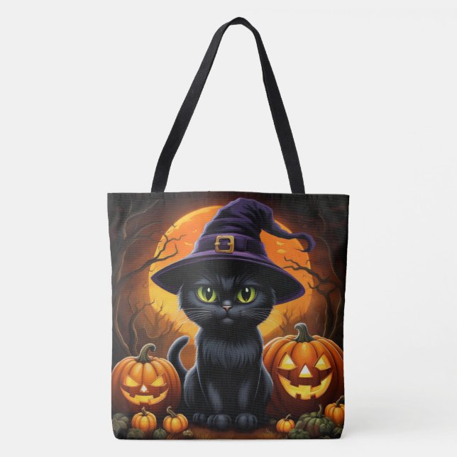 Tote Bag Halloween Seris 3 08 Tasche (Vorderseite)