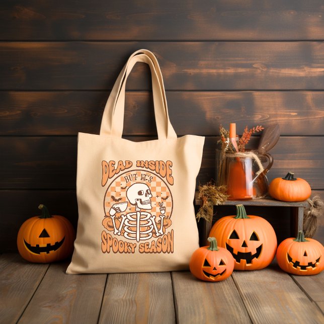 Tote Bag Halloween Super rétro mort (Créateur téléchargé)