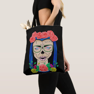 Tote Bag Halloween Zombie Cinco de Mayo Fiesta