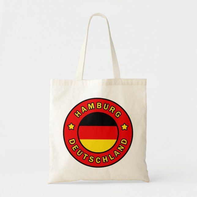 Tote Bag Hambourg Deutschland (Devant)
