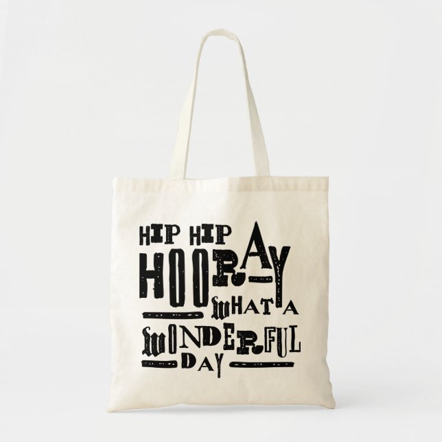 Tote Bag Hanche de hanche hourra (Devant)