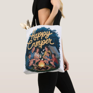 Tote Bag Happy Camper Toddler T-shirt (4)