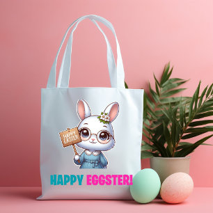 Tote Bag Happy Eggster - Fleurs Drôle