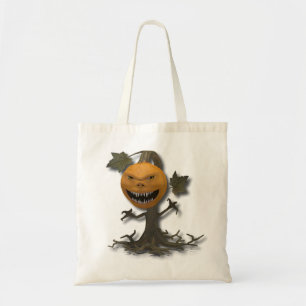 Tote Bag Happy Halloween Citrouille Tree